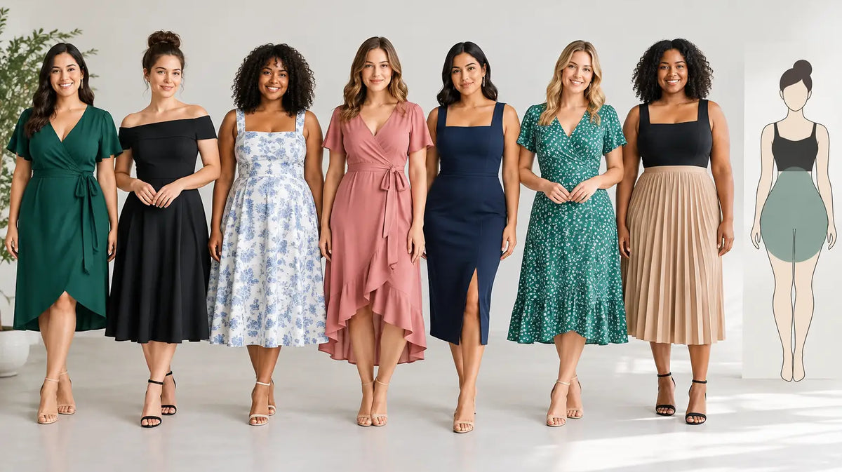 Which Dresses Flatter Pear Shapes? 8 Best Fits