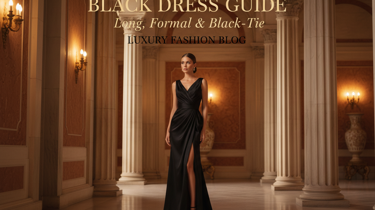 Black Dress Guide: Long, Formal & Black-Tie