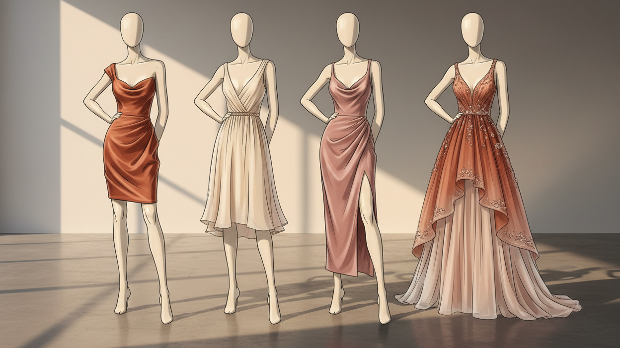 Cocktail Dress Length Guide Mini Knee-Length Midi or Maxi?
