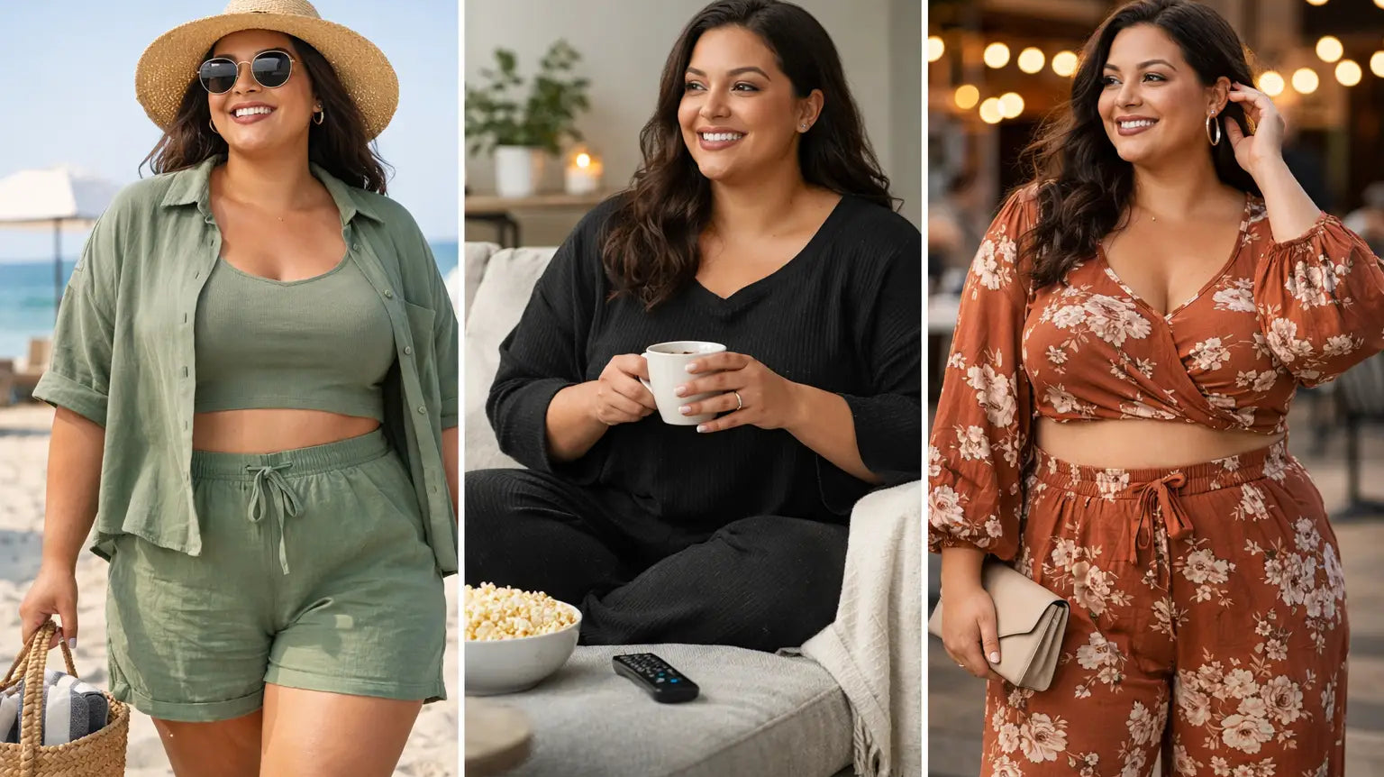 Plus Size Matching Sets for Every Weekend Plan