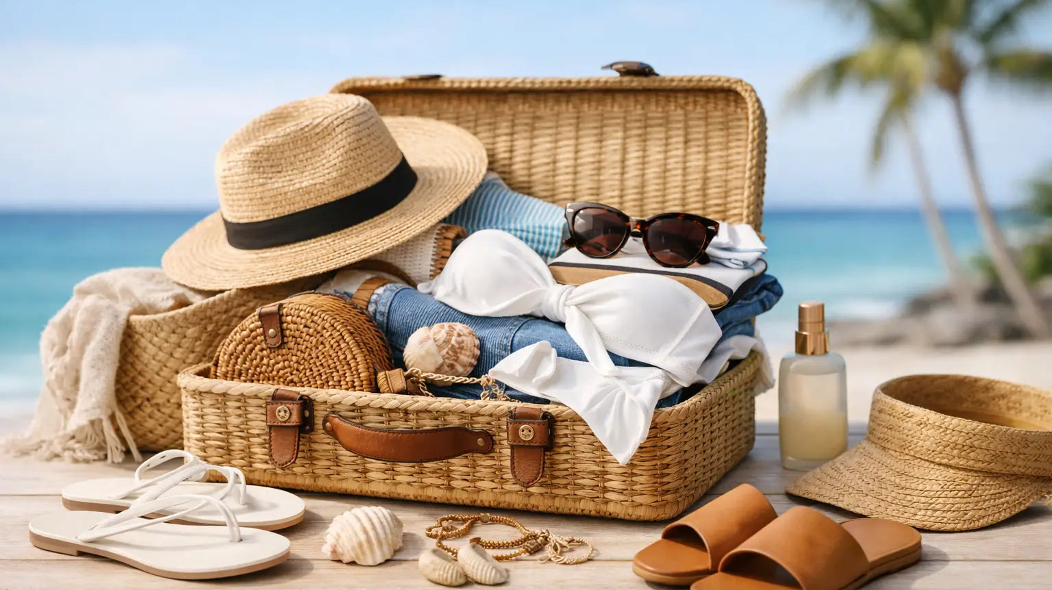 Beach Vacation Packing List That Looks Good
