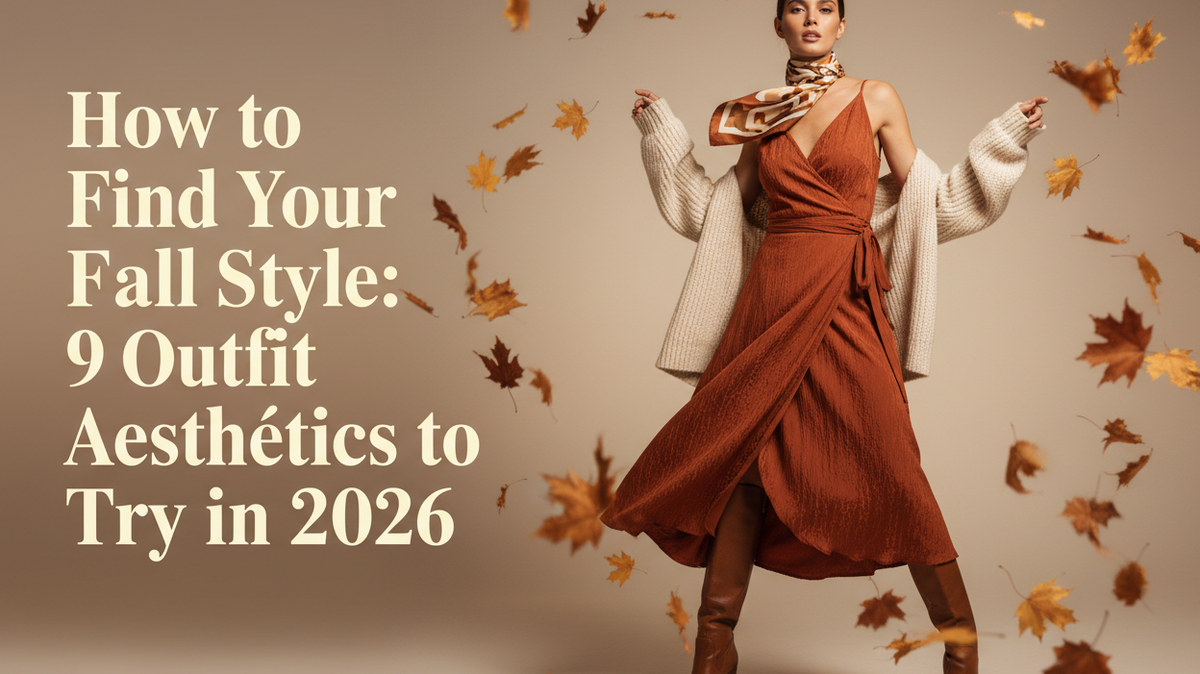 How to Find Your Fall Style: 9 Outfit Aesthetics to Try in 2026