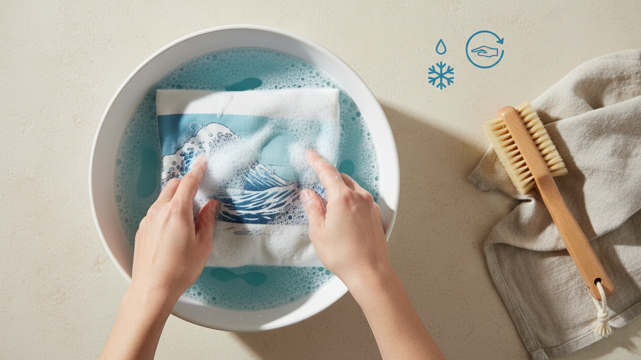 How to Wash Graphic Tees Without Cracking the Print