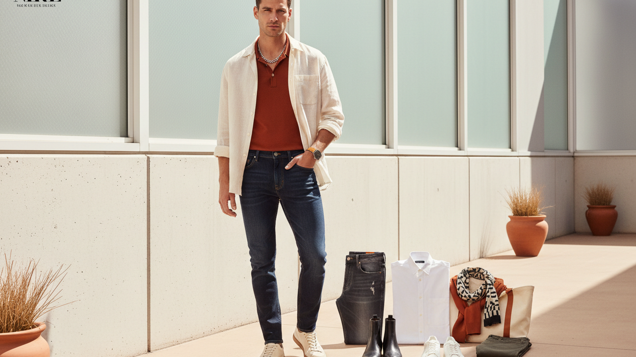 Men’s Fashion Outfit Ideas: Jeans, Tops and New Arrivals