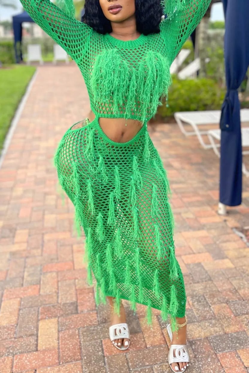 Beach maxi dress style view - Epicplacess
