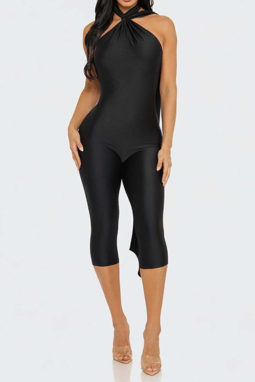 Twisted jumpsuit outfit view - Epicplacess