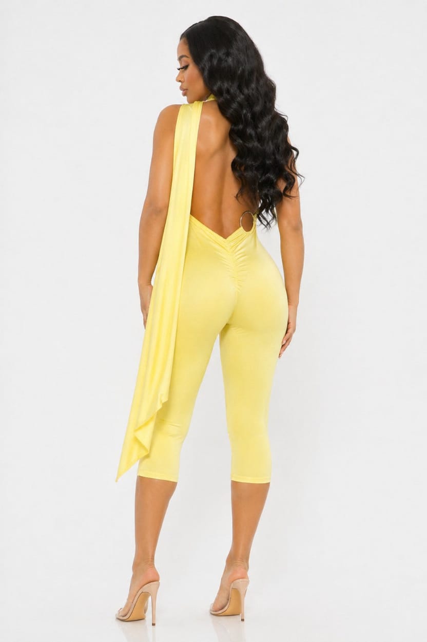 Capri jumpsuit detail - Epicplacess