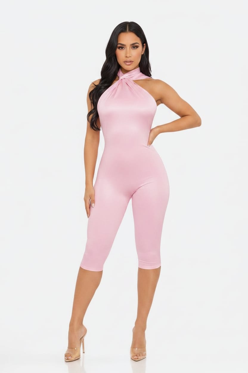 Capri jumpsuit front view - Epicplacess