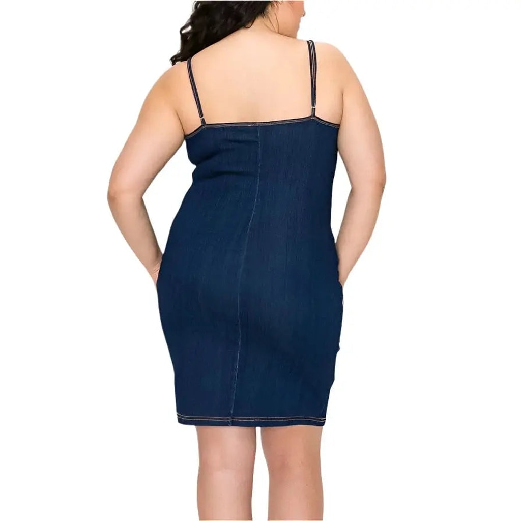 Dreams denim dress side view - Epicplacess