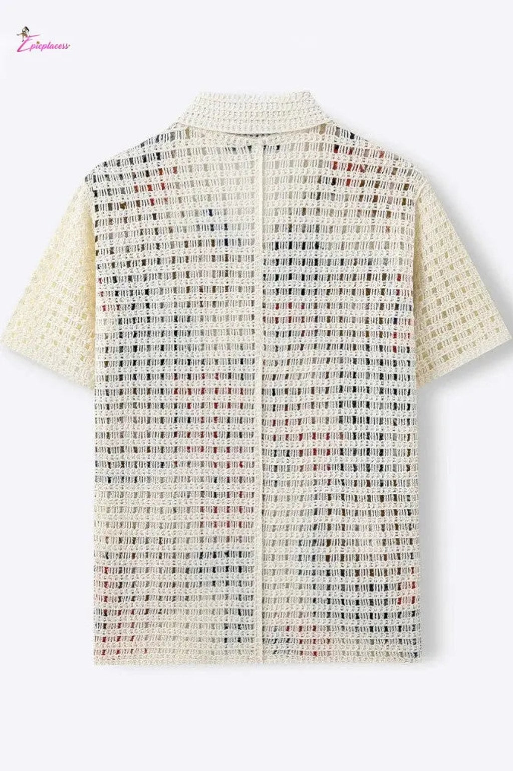Abstract crochet shirt detail - Epicplacess