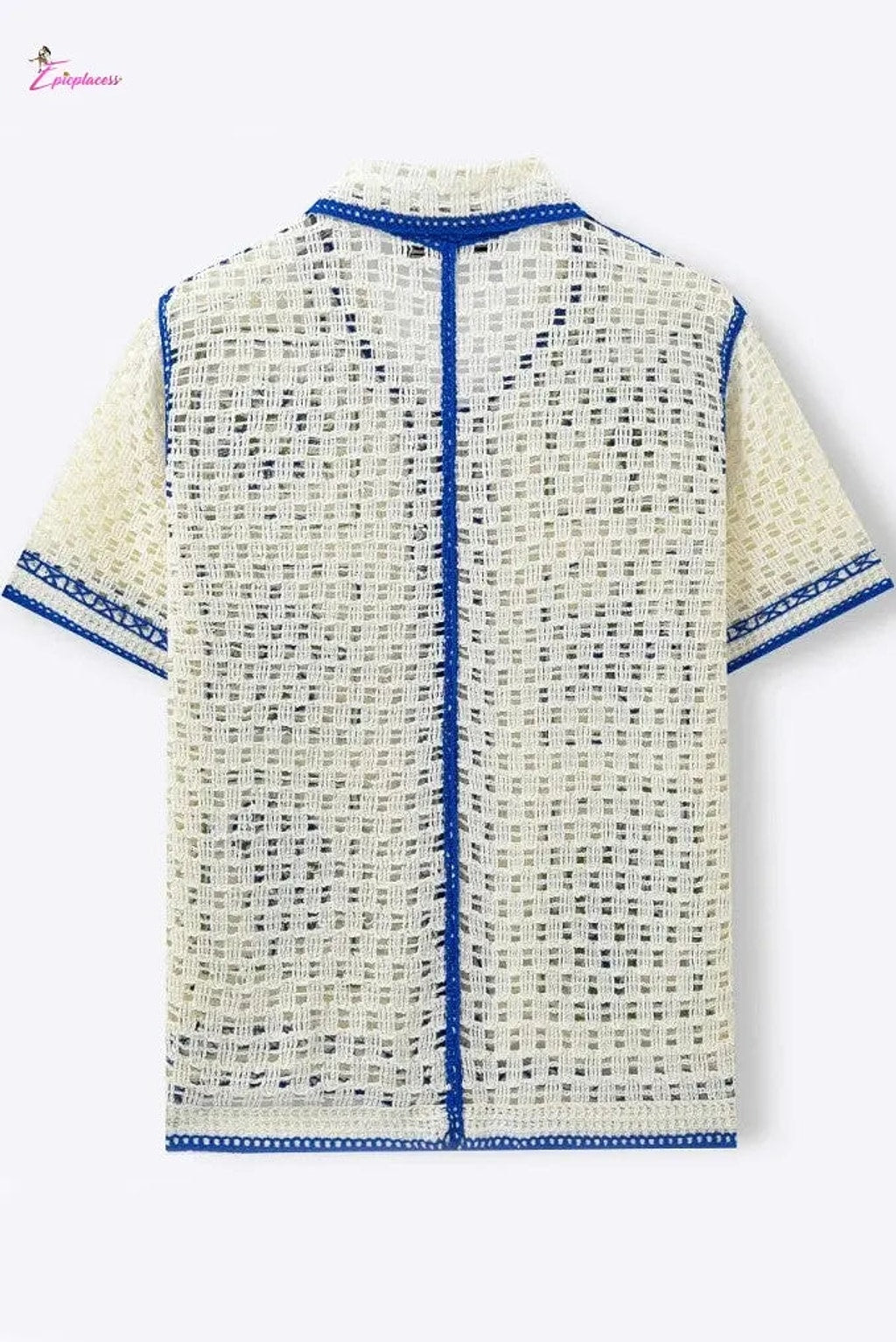 Ivory botanical shirt detail - Epicplacess