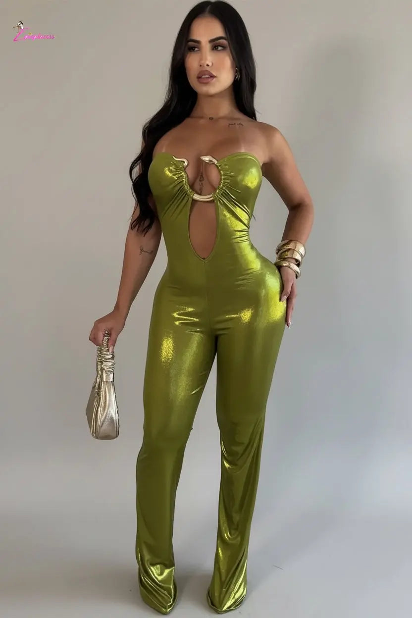 Jessica Capri Bandeau Jumpsuit - Epicplacess
