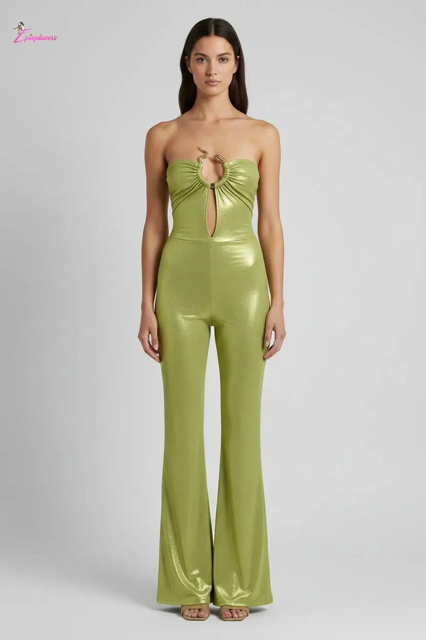 Jessica Capri Bandeau Jumpsuit - Epicplacess