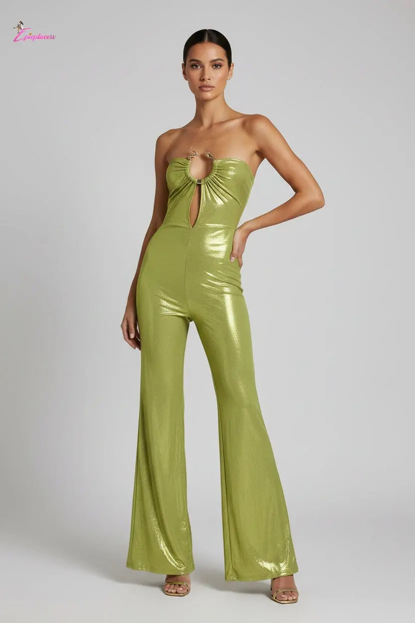 Jessica Capri Bandeau Jumpsuit - Epicplacess