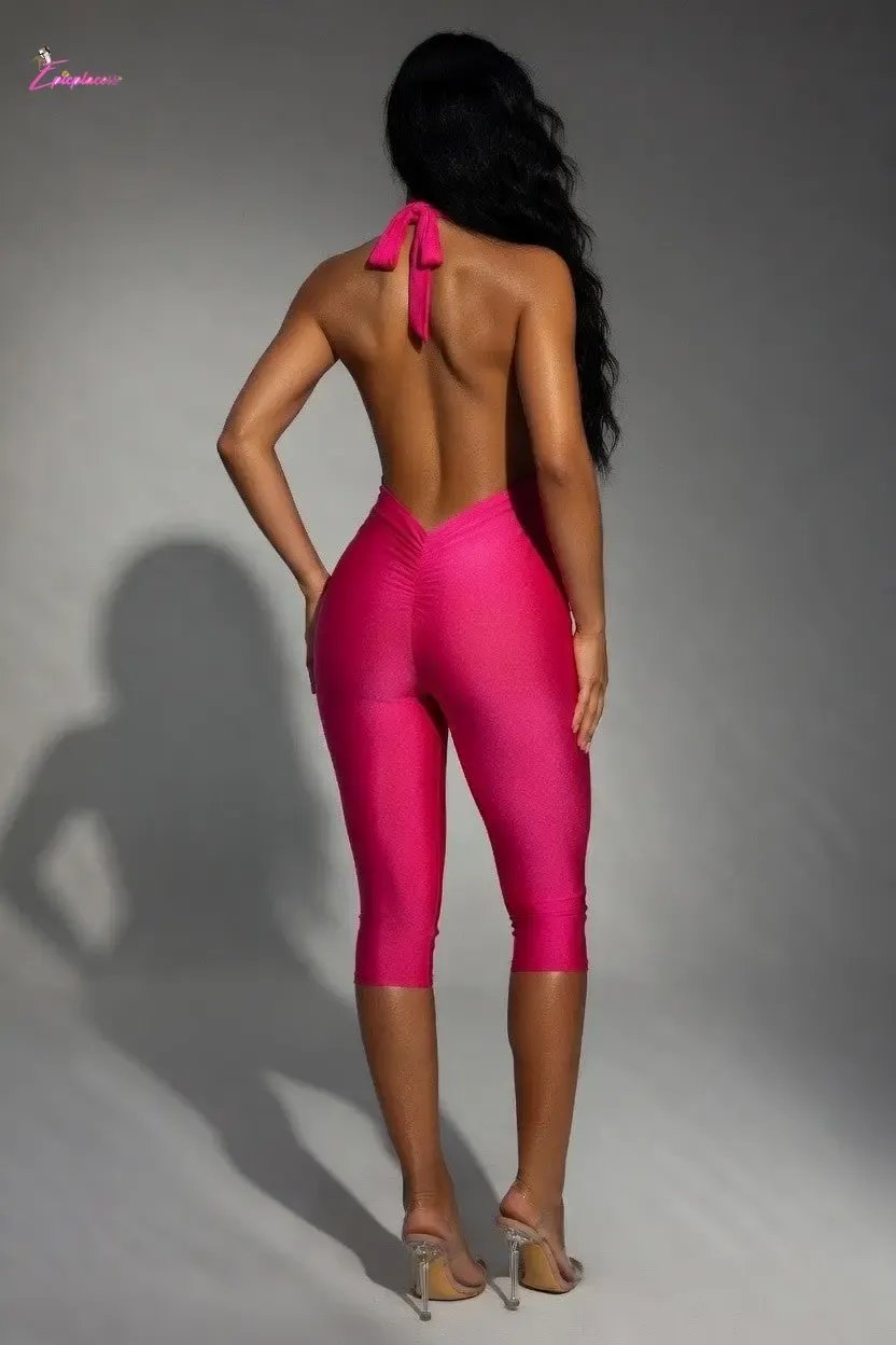 Luxe capri jumpsuit style view - Epicplacess