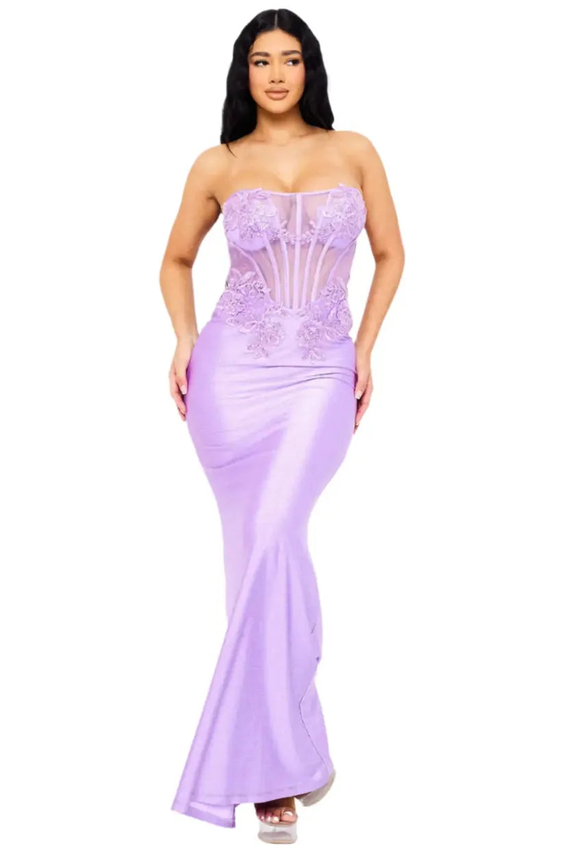 Formal gown side view - Epicplacess