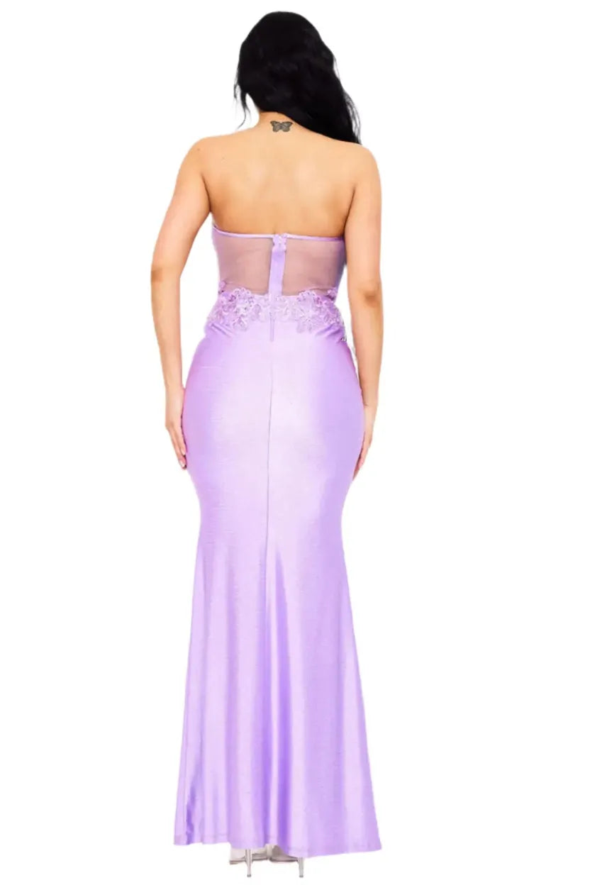 Gown dress back view - Epicplacess
