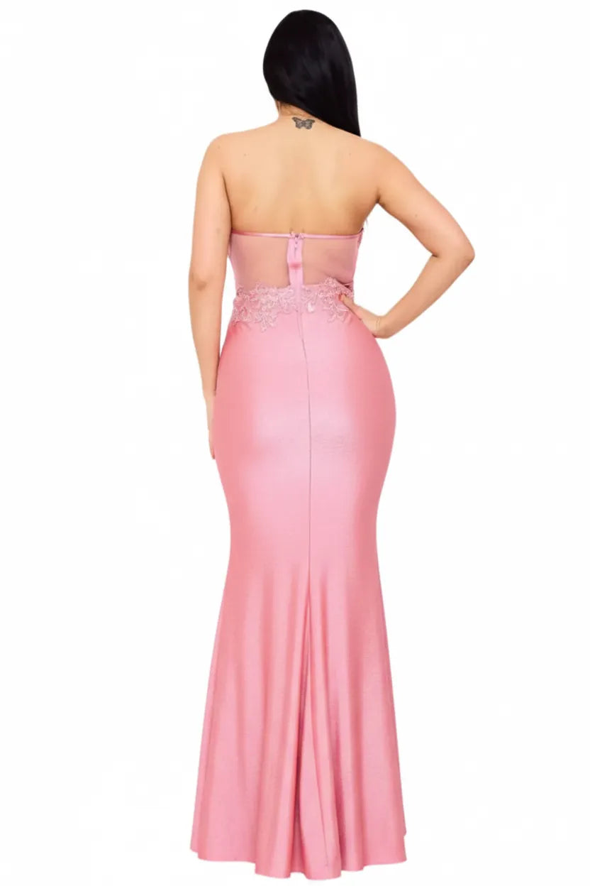 Girl Of Your Dreams gown maxi dress final view - Epicplacess