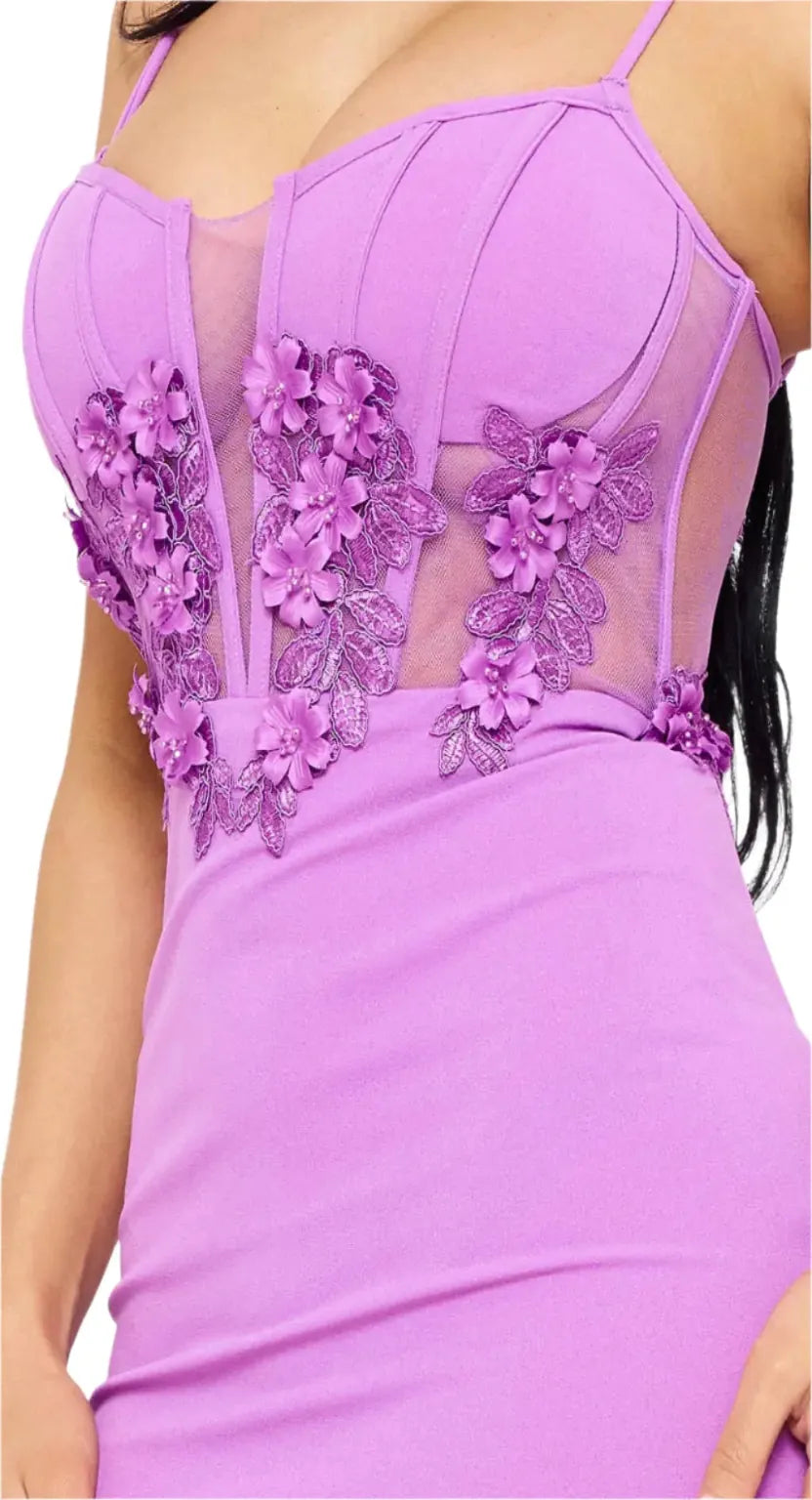 Flower gown detail - Epicplacess