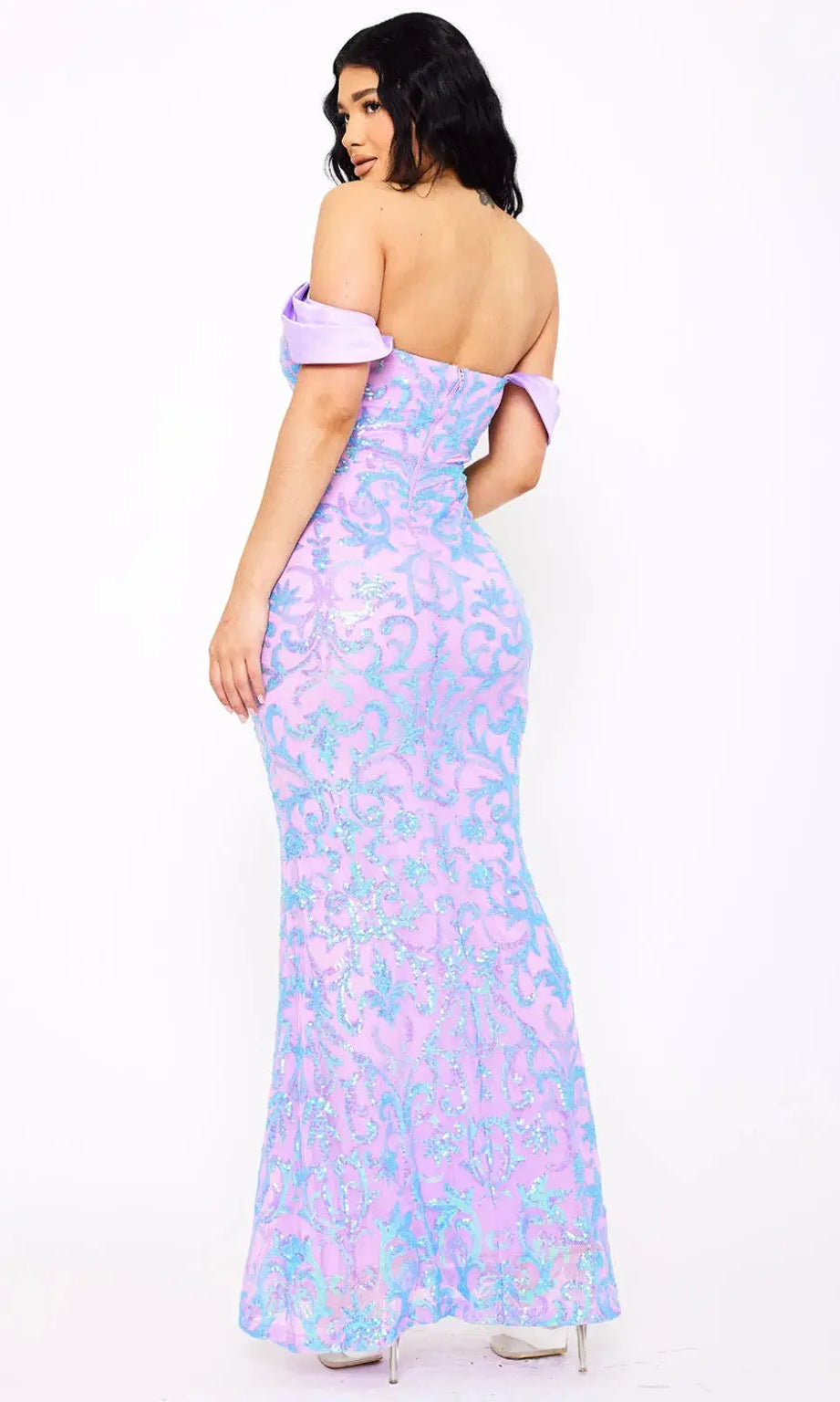 Pattern Alora Sequin Maxi Dress - Epicplacess