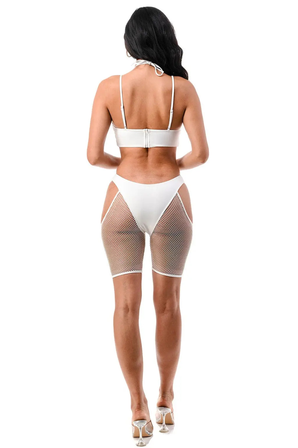 Cut It Up Bodysuit -White - Epicplacess