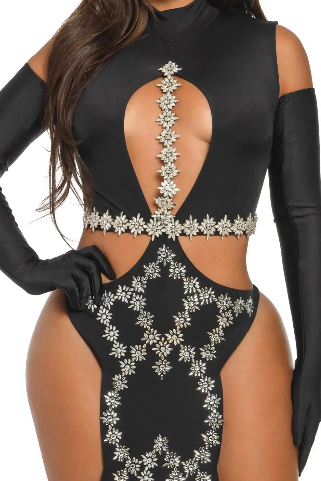 Black maxi dress outfit view - Epicplacess