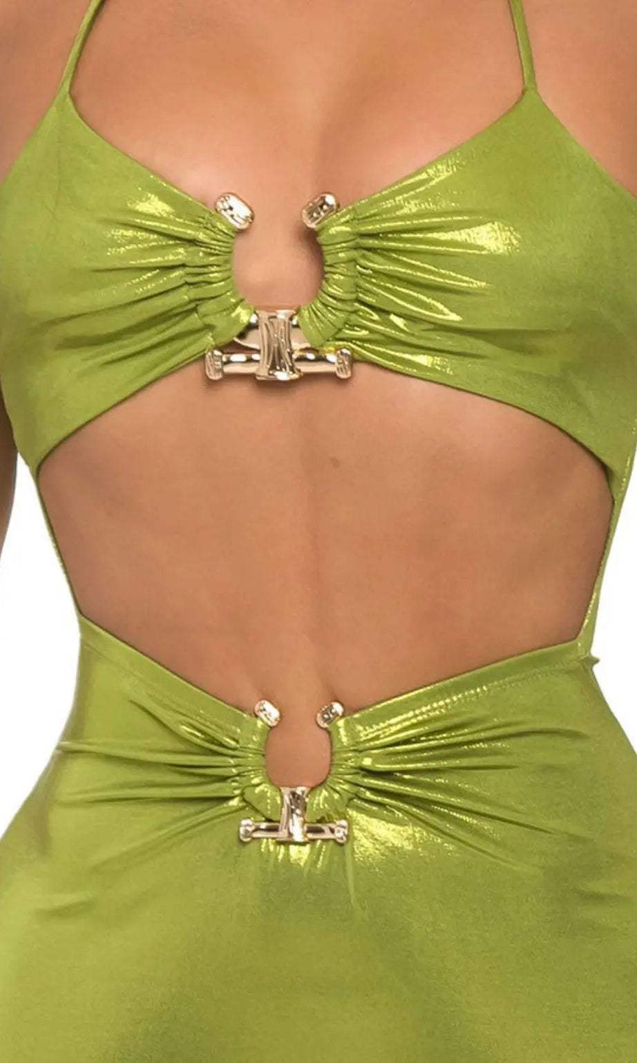 Trousers Club Cut Out Maxi Dress - Epicplacess