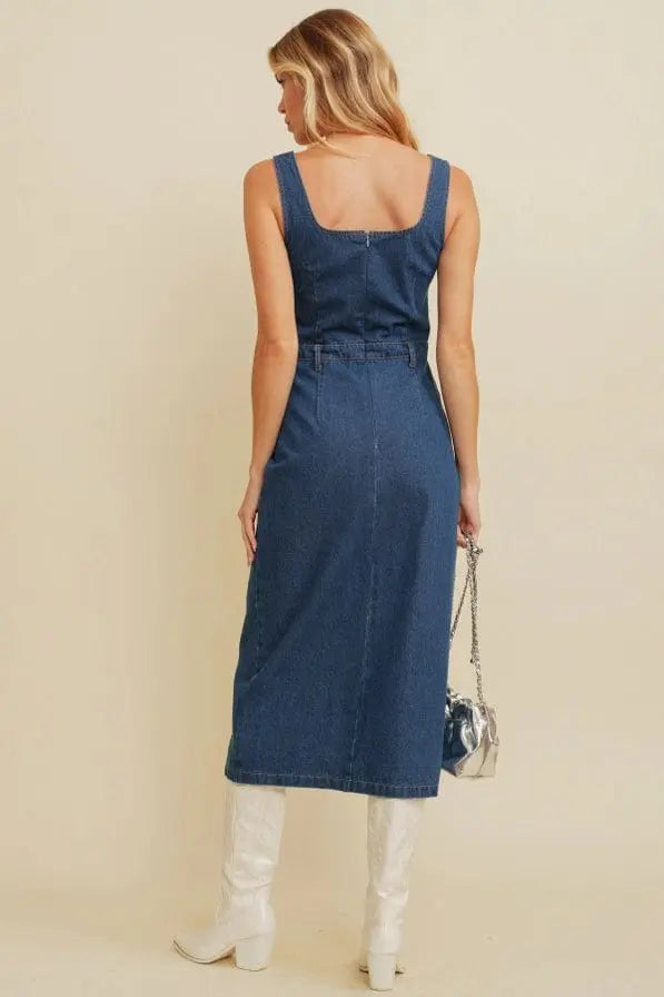 Kyle's Killer Women's Denim Maxi Dress - Epicplacess