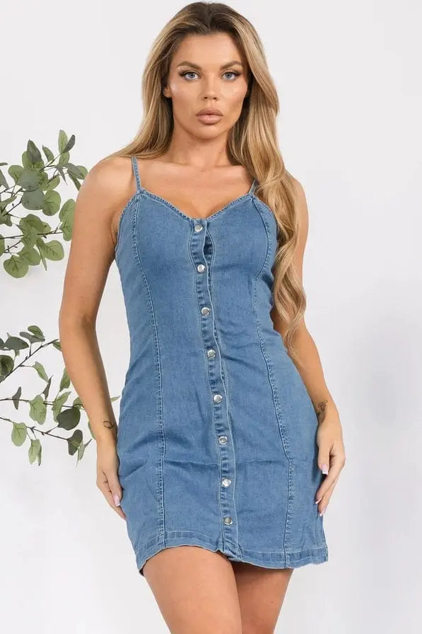 Shirt Fusion Rixo Denim Dress - Epicplacess