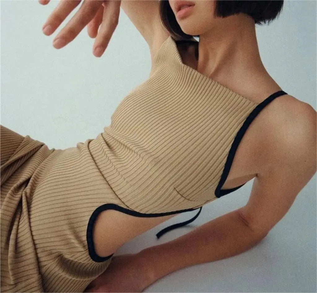 Sexy in The Sun Khaki Maxi Dress - Epicplacess