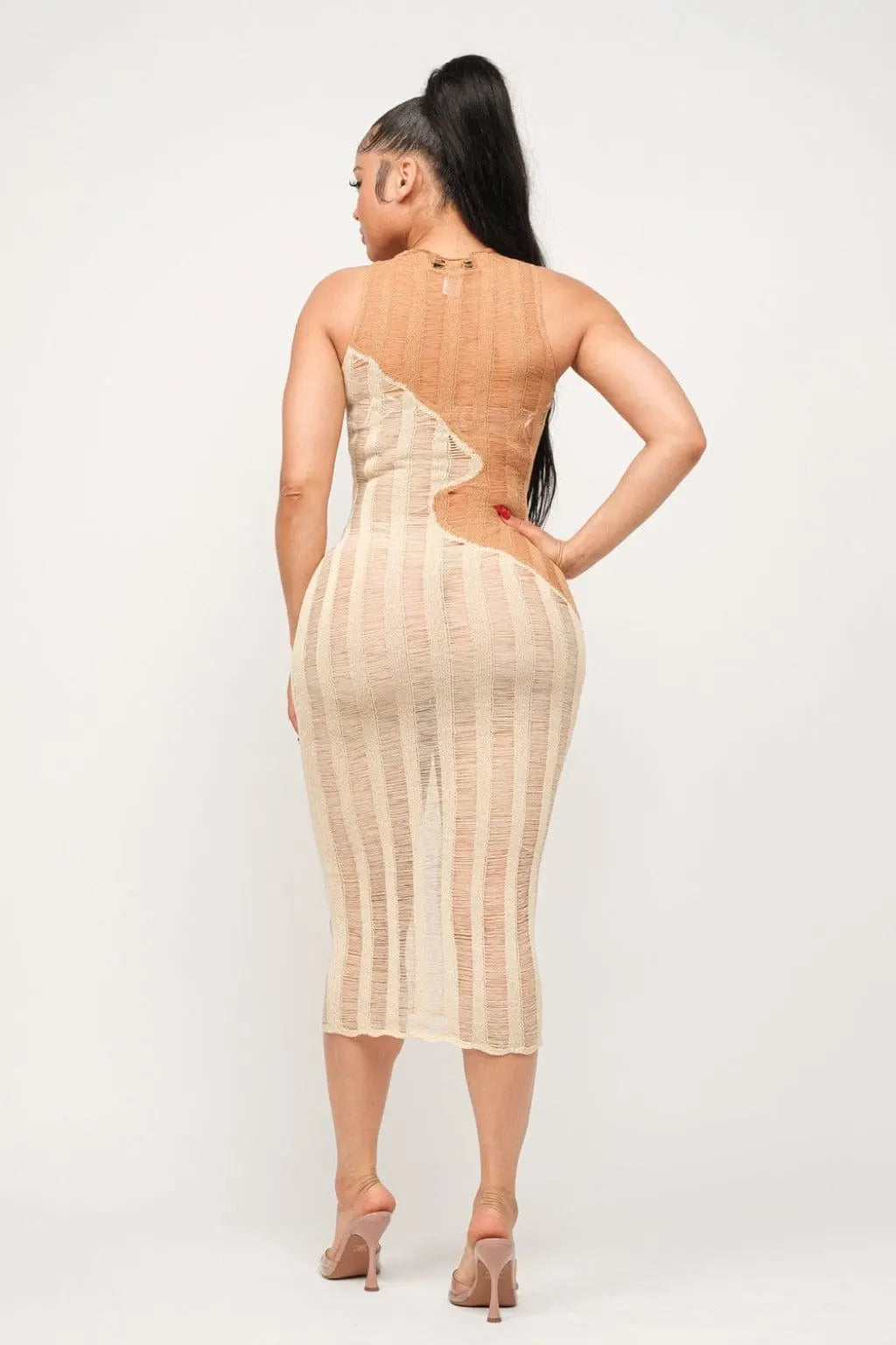 Beach Cover Up Dresses Maxi Brown - Epicplacess