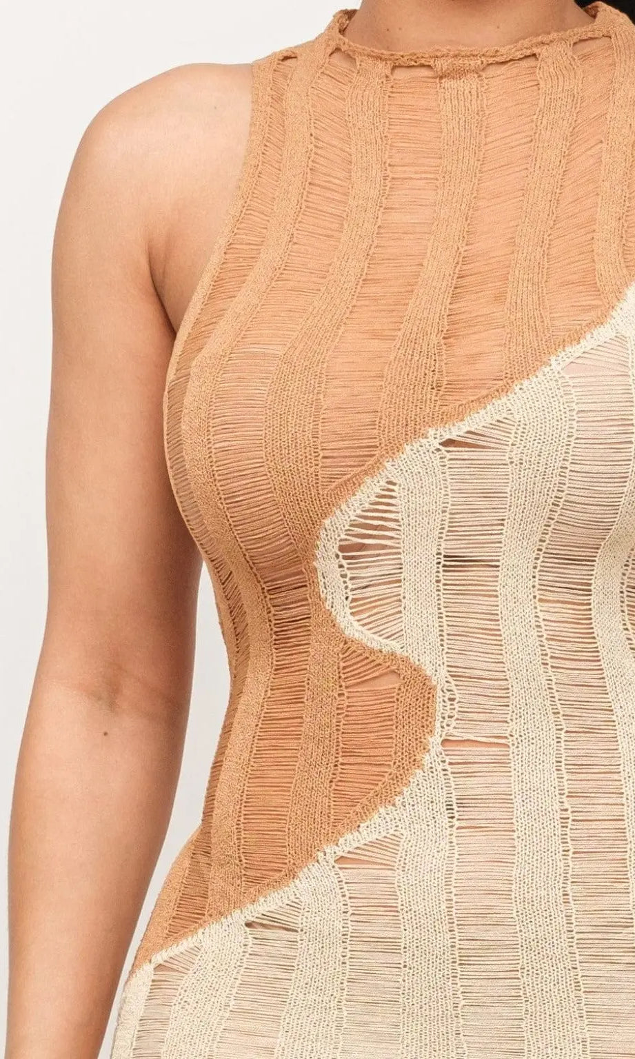 Wave My Body Coverup Maxi Dress Dress Epicplacess