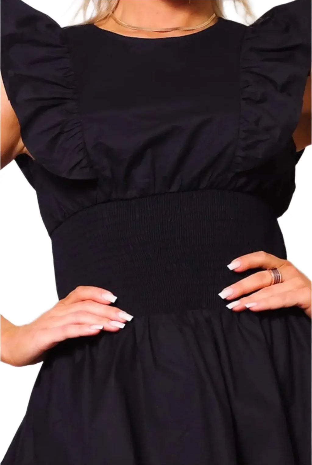 Carolina Ruffled Mini Dress Dress Epicplacess