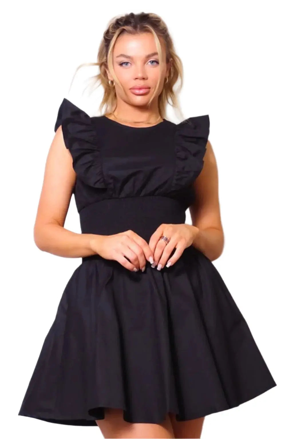 Carolina Ruffled Mini Dress - Epicplacess