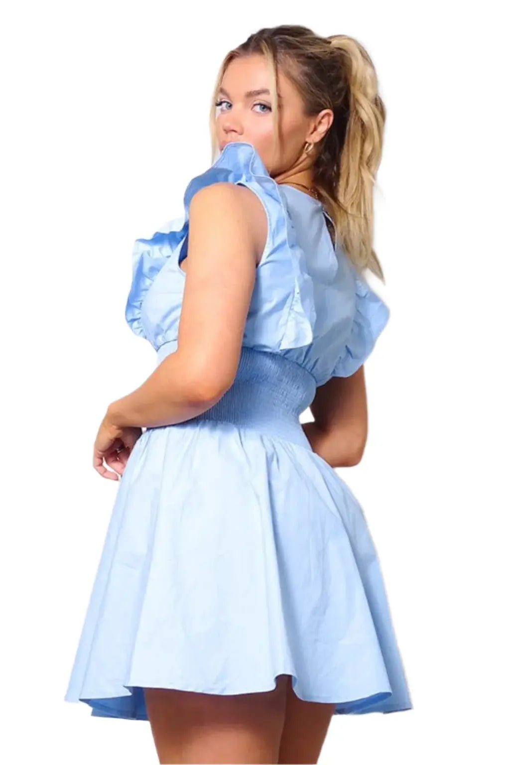Carolina Ruffled Mini Dress - Epicplacess