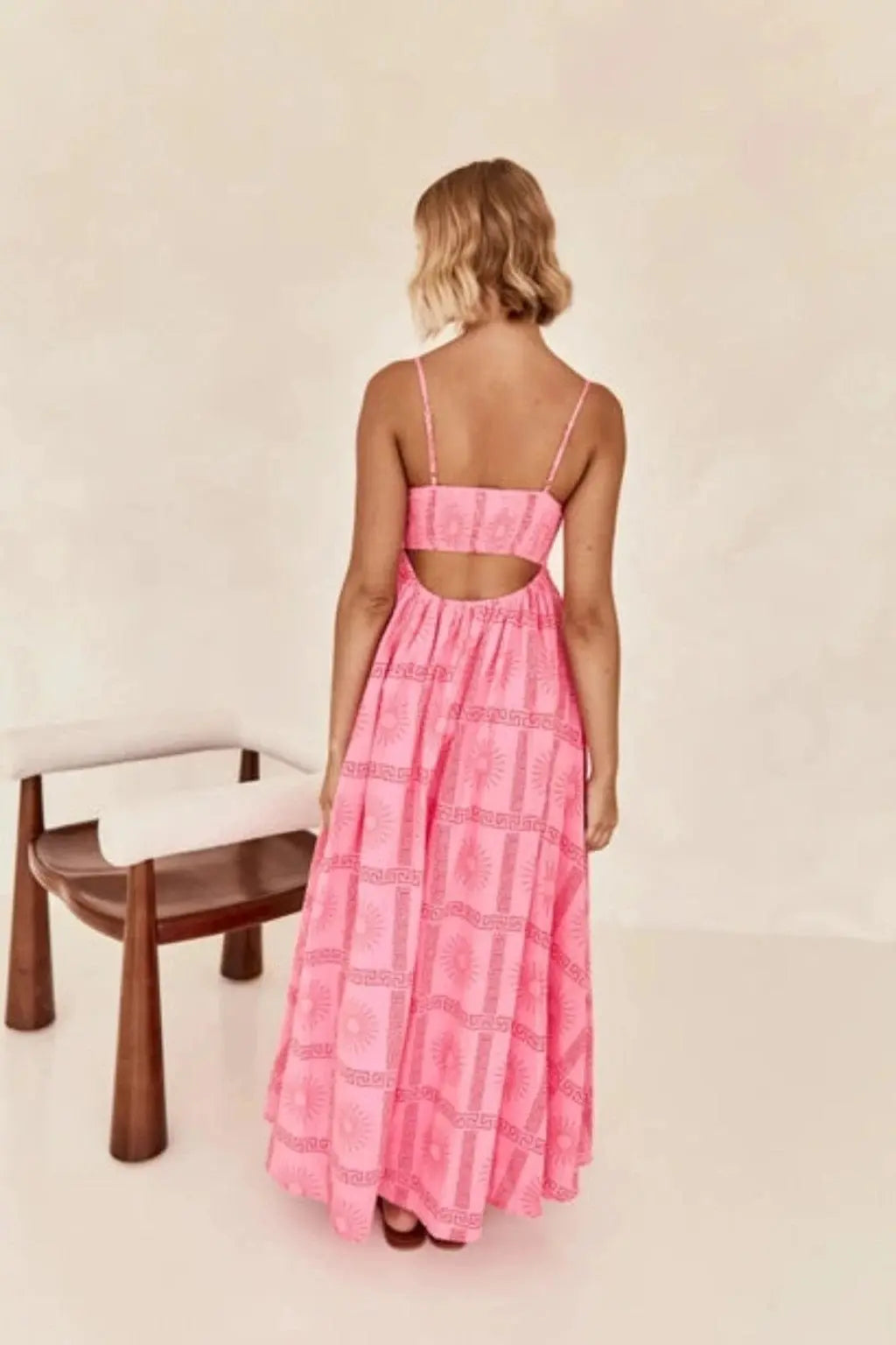 Ready for Outside Long Sundress Dress Dress Epicplacess XL Pink