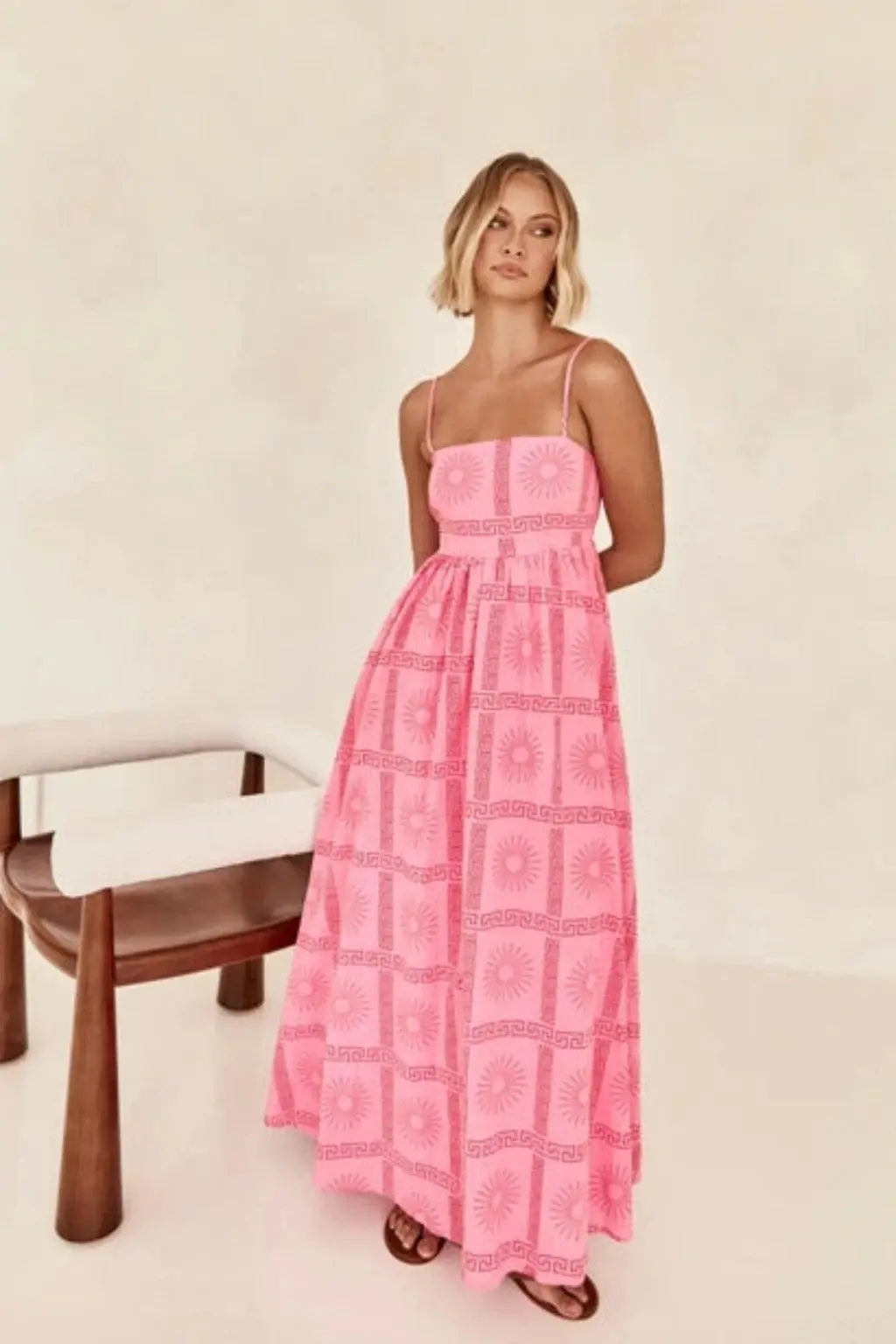 Ready for Outside Long Sundress Dress Dress Epicplacess M Pink