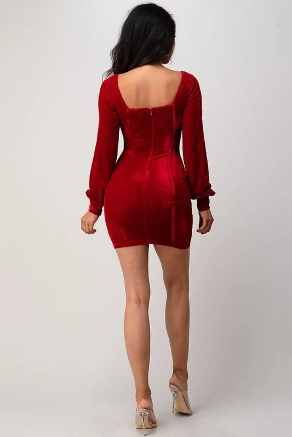 Gabriella Ring Out Mini Dress-Red/Blue Dress Epicplacess