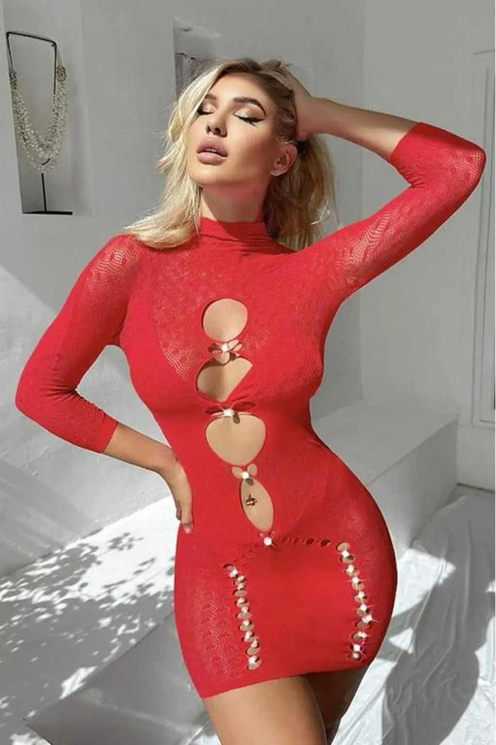 Read The Room Mesh Lace Mini Dress Dress Epicplacess