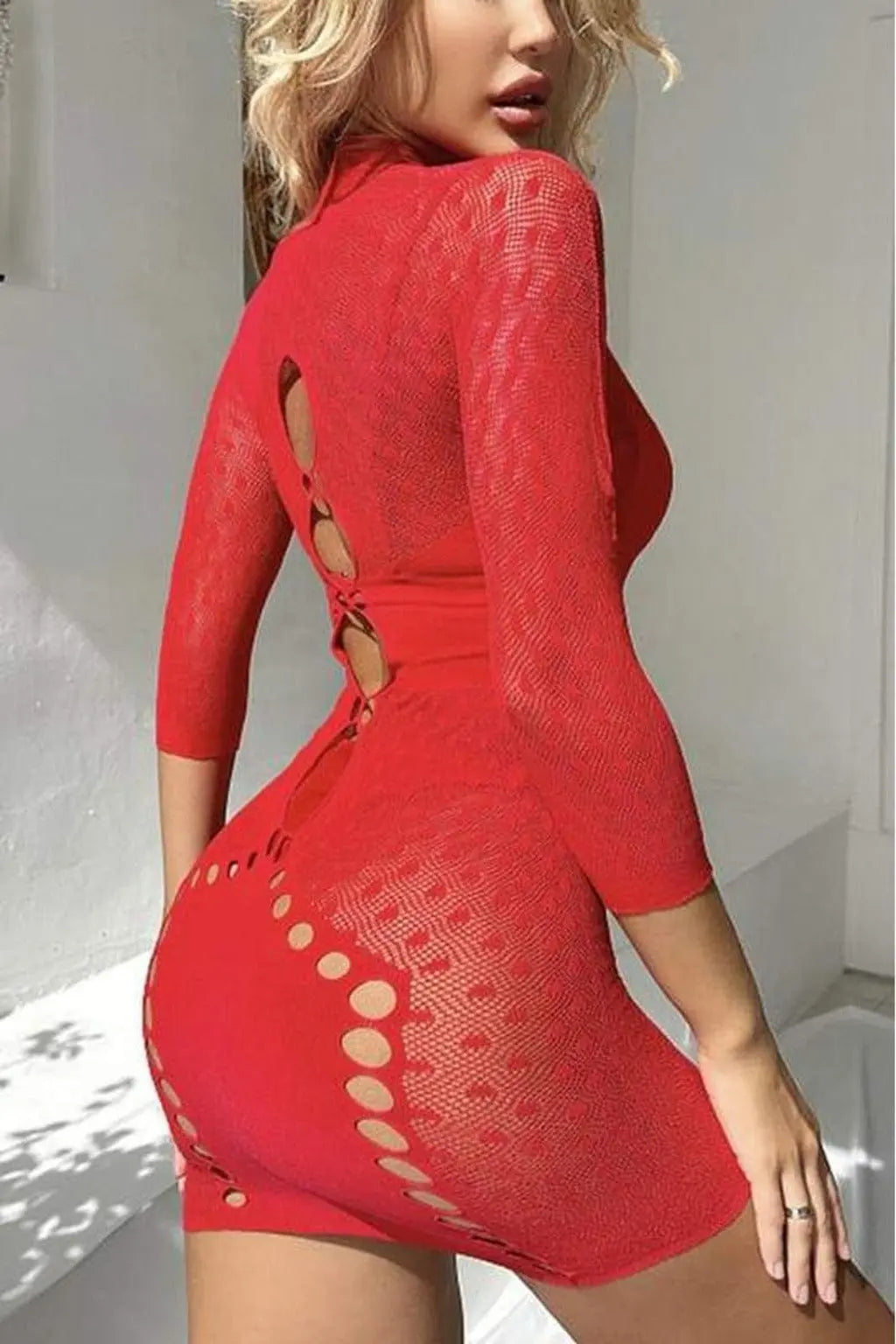 Read The Room Mesh Lace Mini Dress Dress Epicplacess