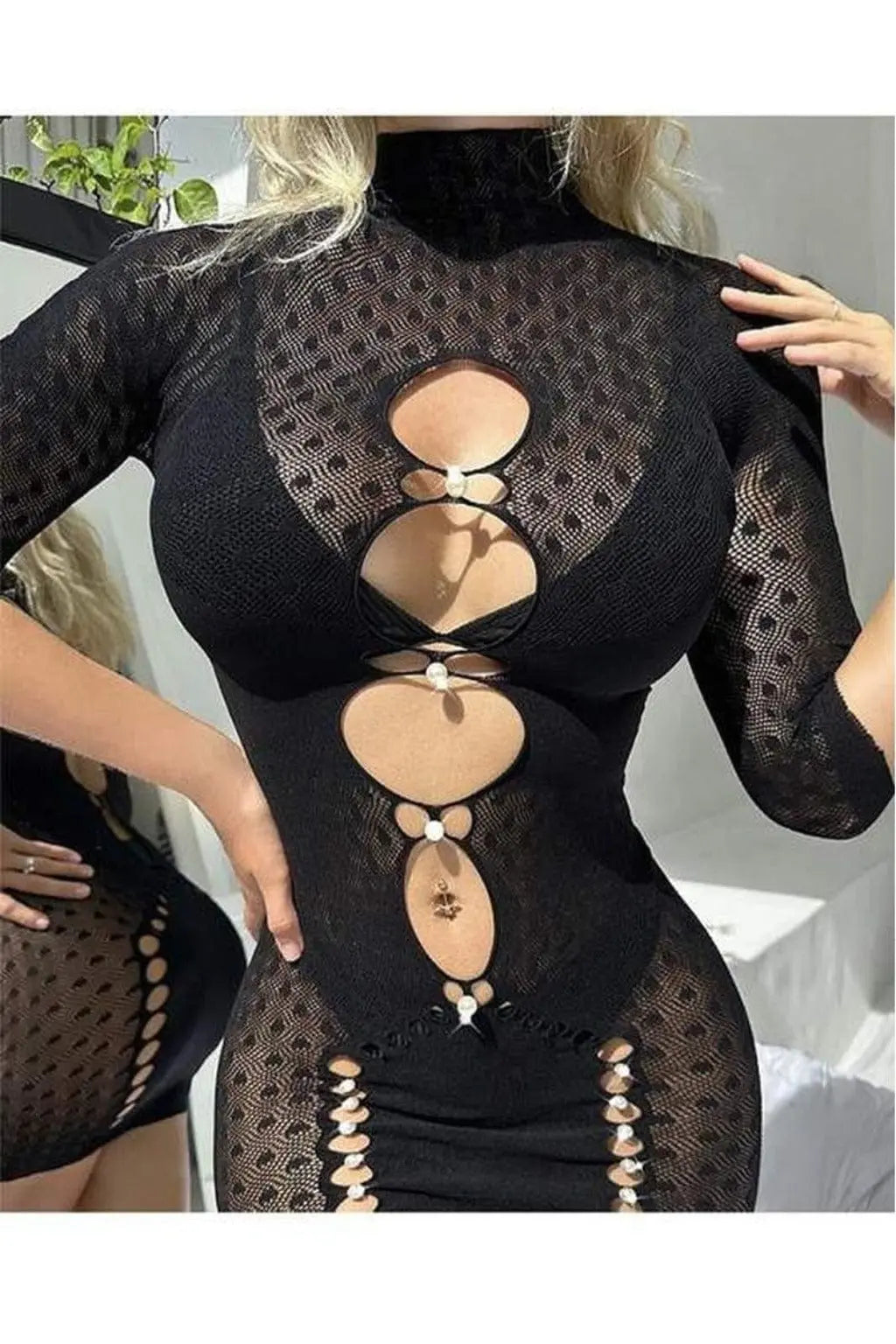Read The Room Mesh Lace Mini Dress Dress Epicplacess