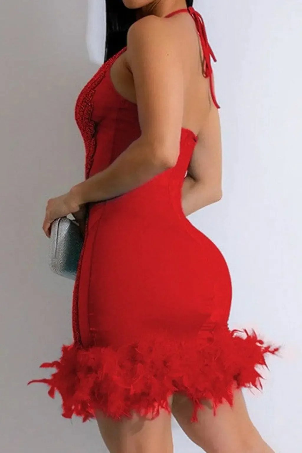 Turquoise dress product view - Epicplacess