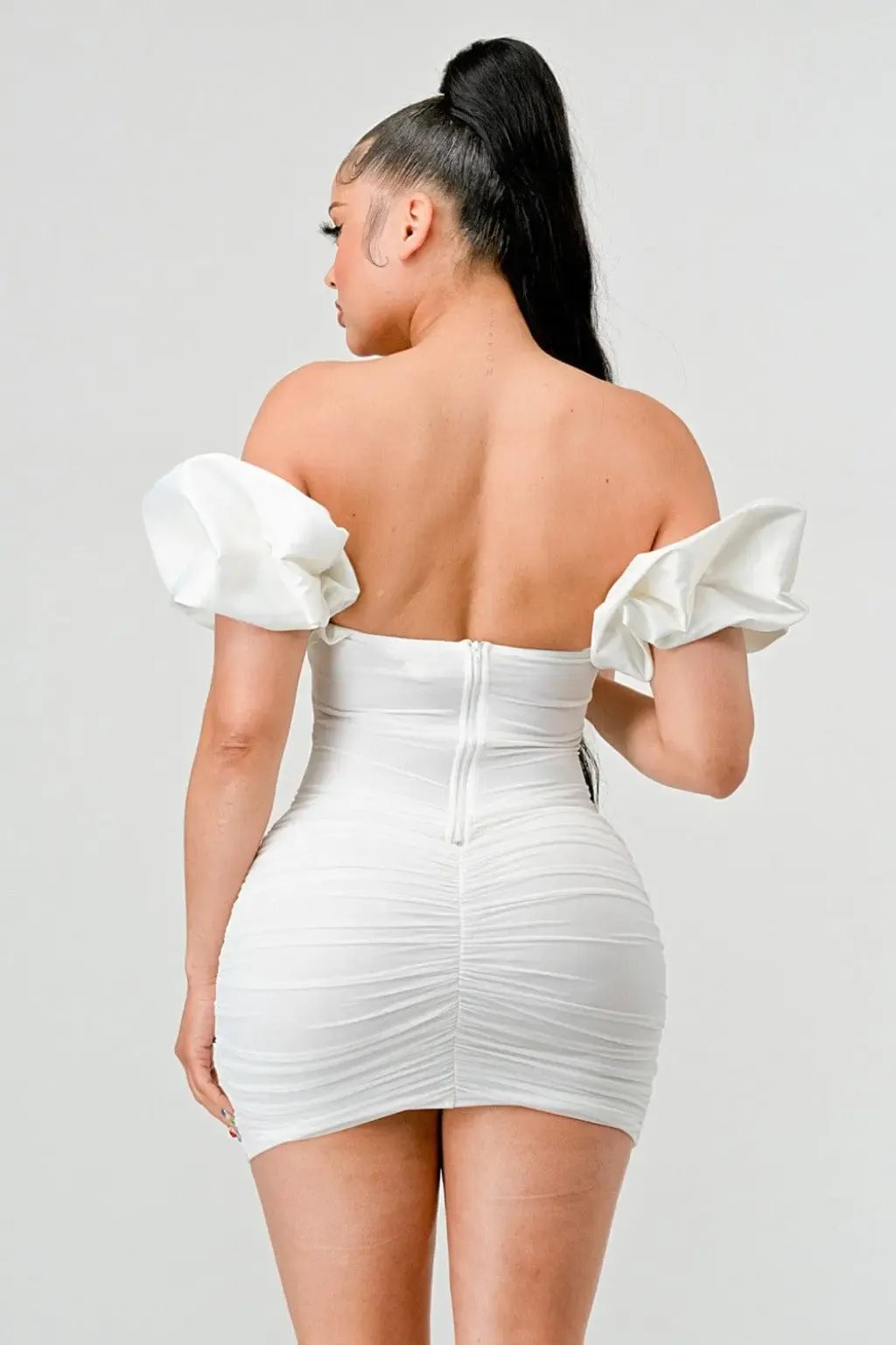 Luxe mini dress product view - Epicplacess
