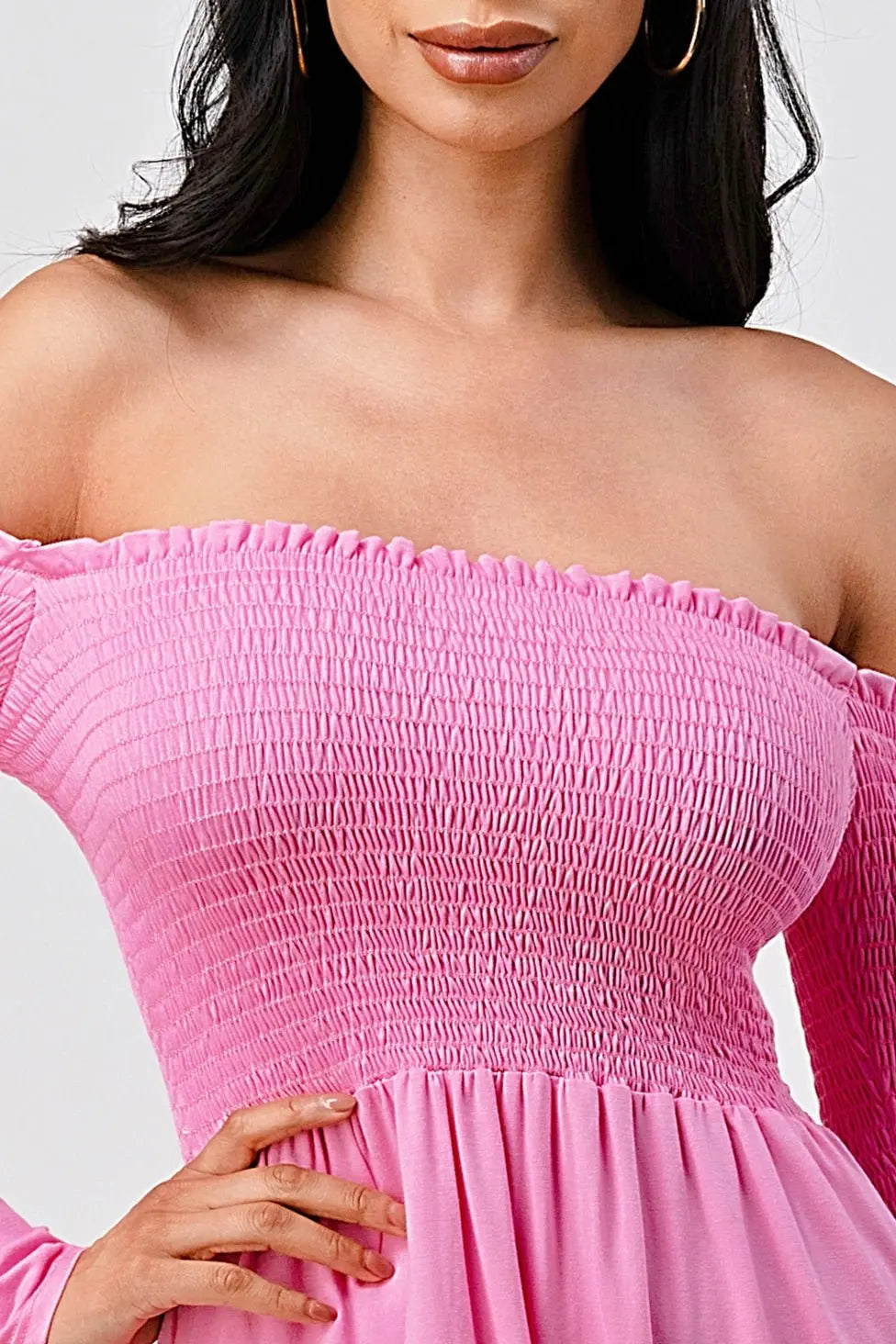 Sasha Off-Shoulder Mini Dress Yellow - Epicplacess