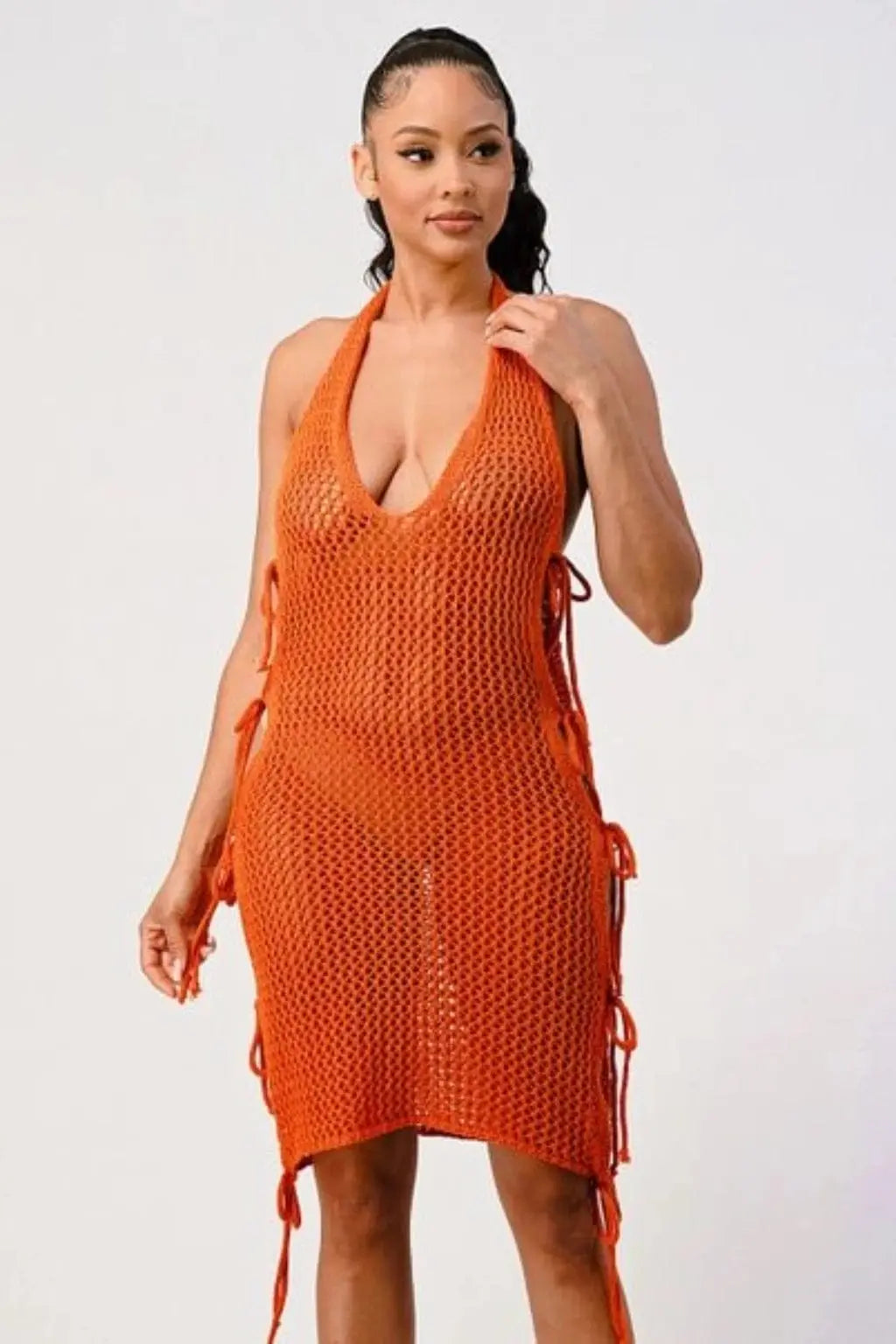 Love story Crochet cover up midi Dress - Epicplacess