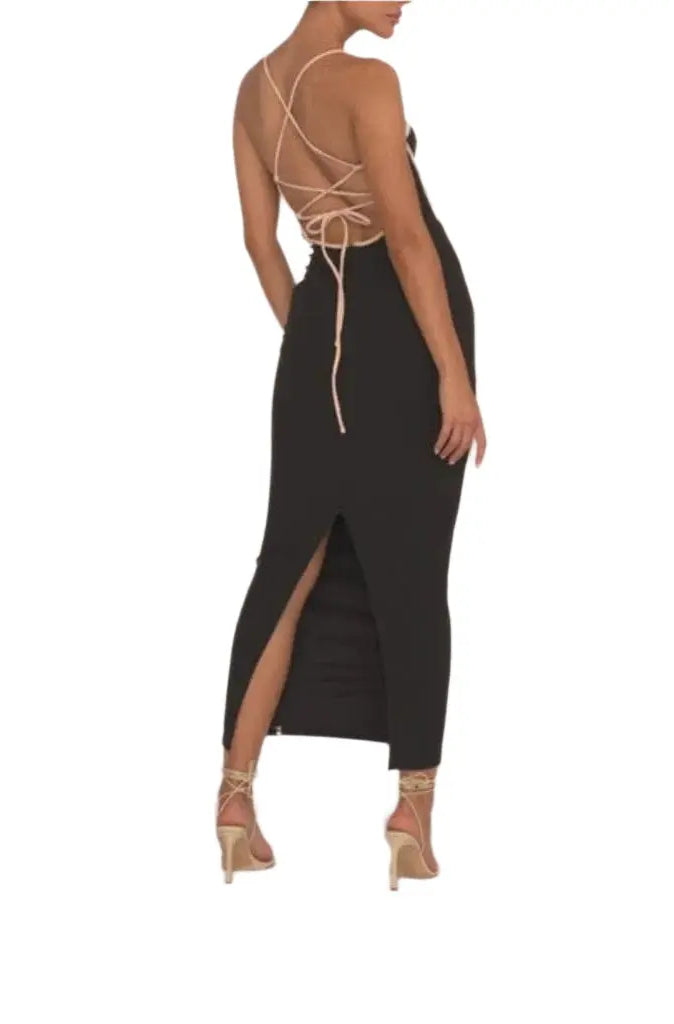 All Eyes on Me Maxi Dress Dress Epicplacess M Black