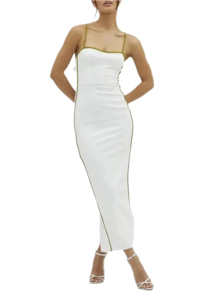 All Eyes on Me Maxi Dress Dress Epicplacess XS White
