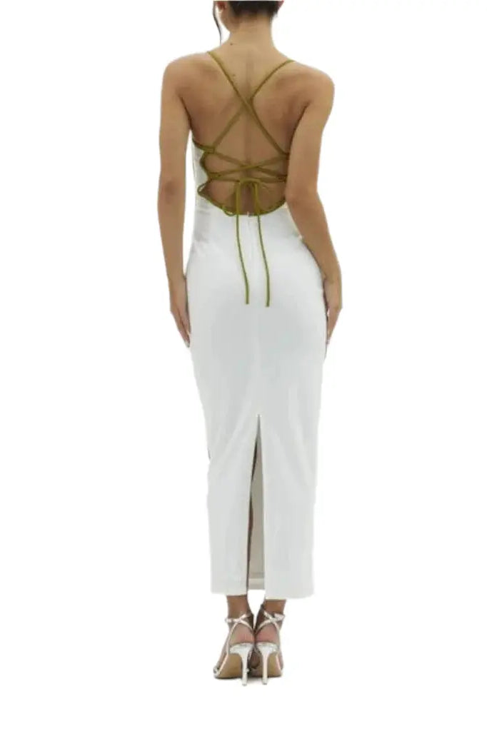 All Eyes on Me Maxi Dress Dress Epicplacess M White