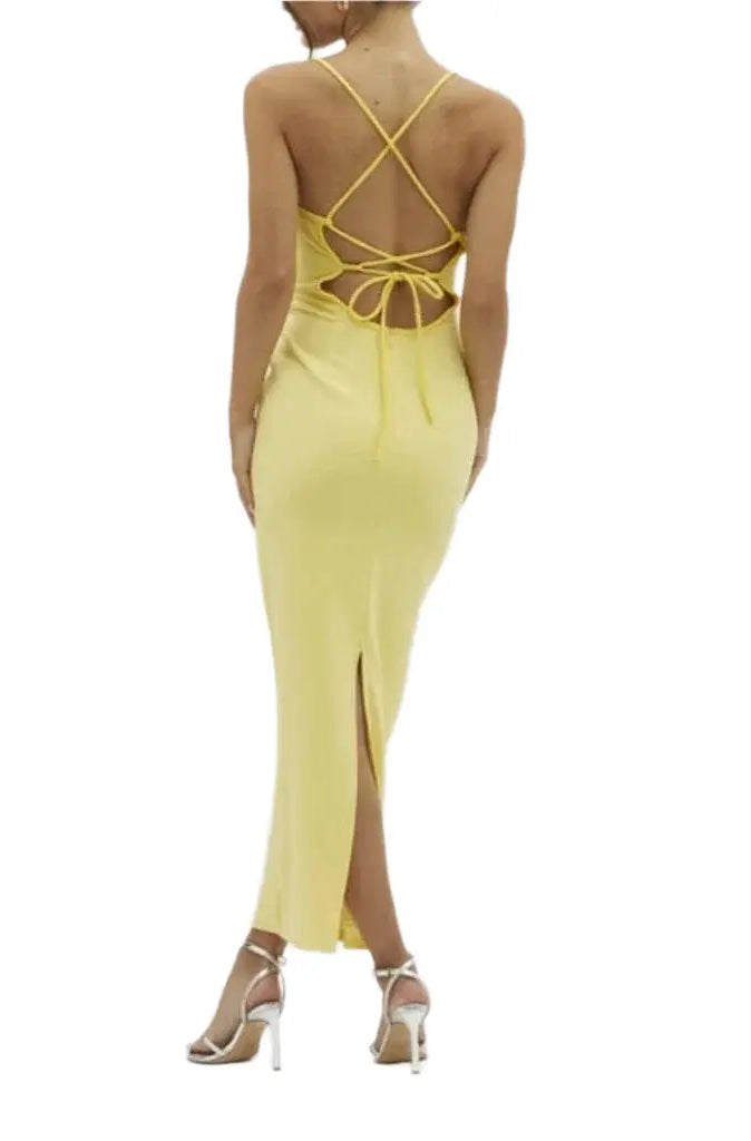 All Eyes on Me Maxi Dress Dress Epicplacess M Yellow