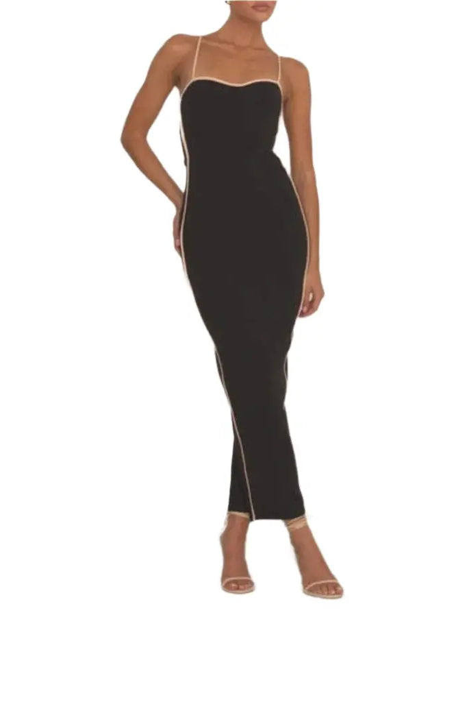 All Eyes on Me Maxi Dress Dress Epicplacess XS Black